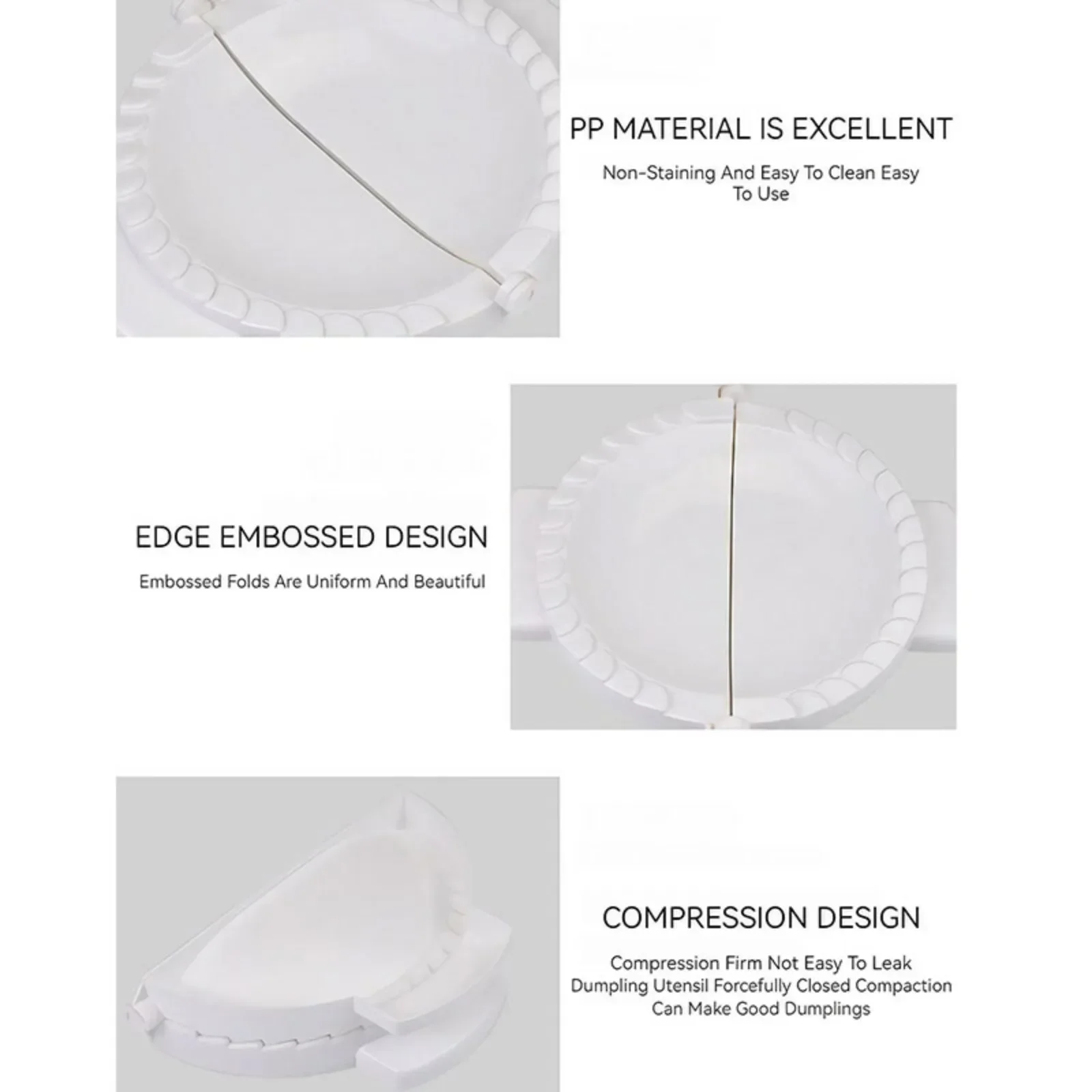 Forma do pierogów DIY, akcesor – Dumpling Press Set recenzja i cena